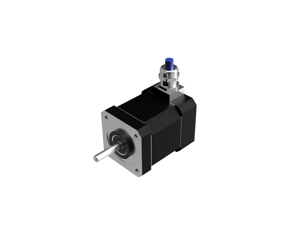 Moteur pas à pas hybride IP65 avec presse-étoupe étanche
